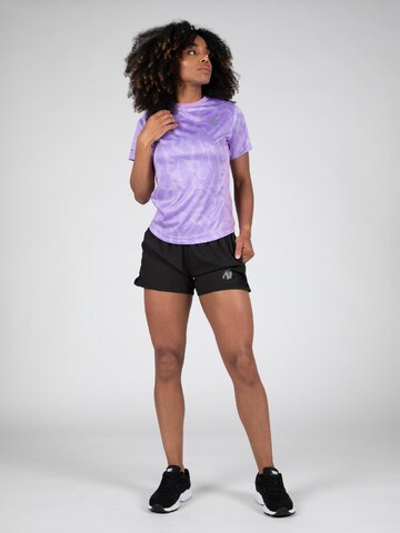 T-shirt fonctionnel 'Raleigh' Gorilla Wear en violet