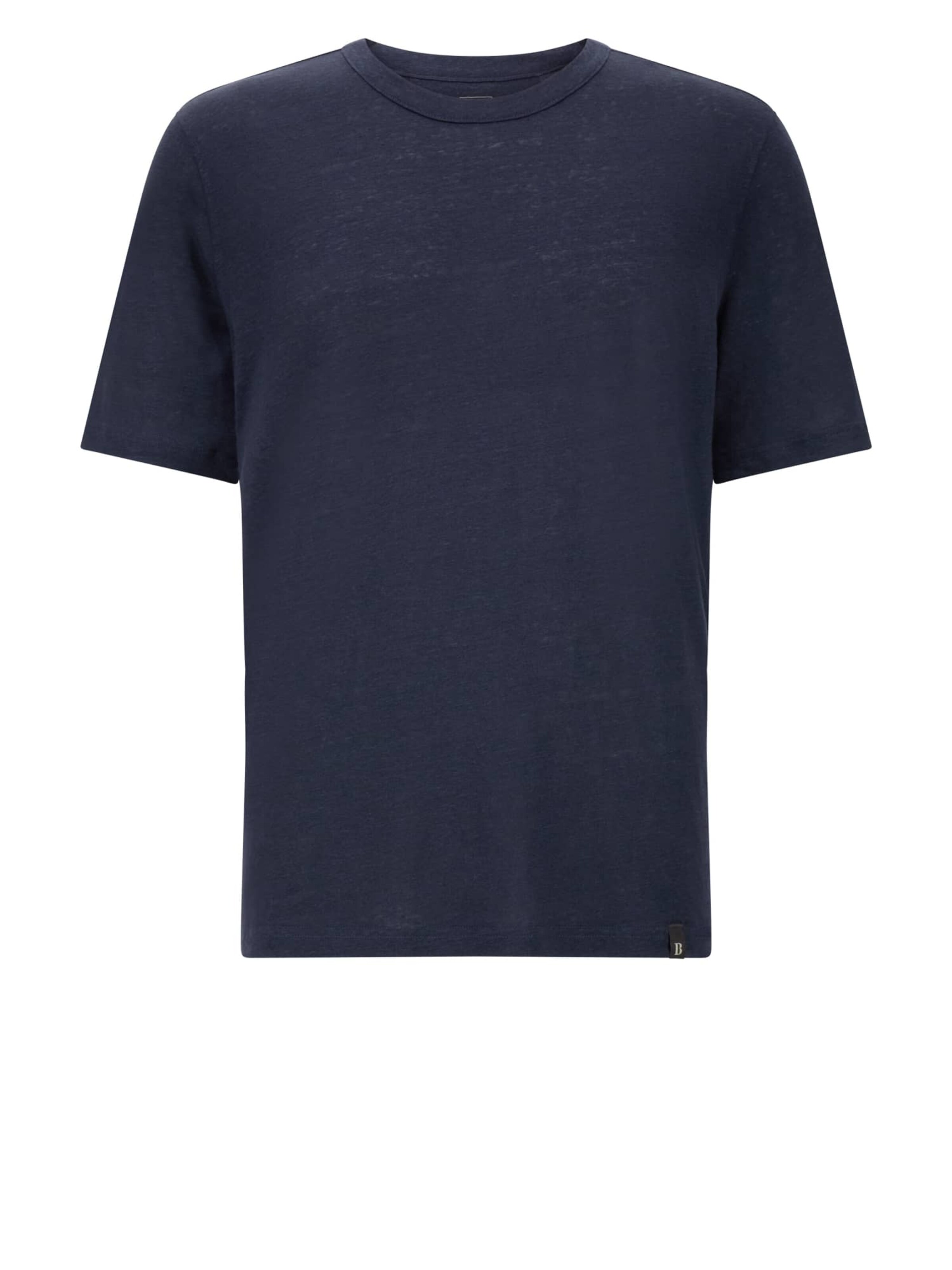 Maglietta di Boggi Milano in blu: frontale