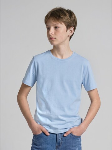 TOM TAILOR Shirt in Blue: front