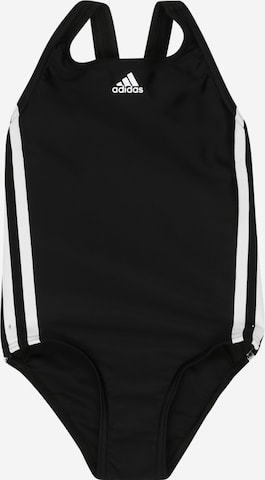 ADIDAS PERFORMANCE - Moda de baño deportiva 'Classic 3-Stripes' en negro: frente