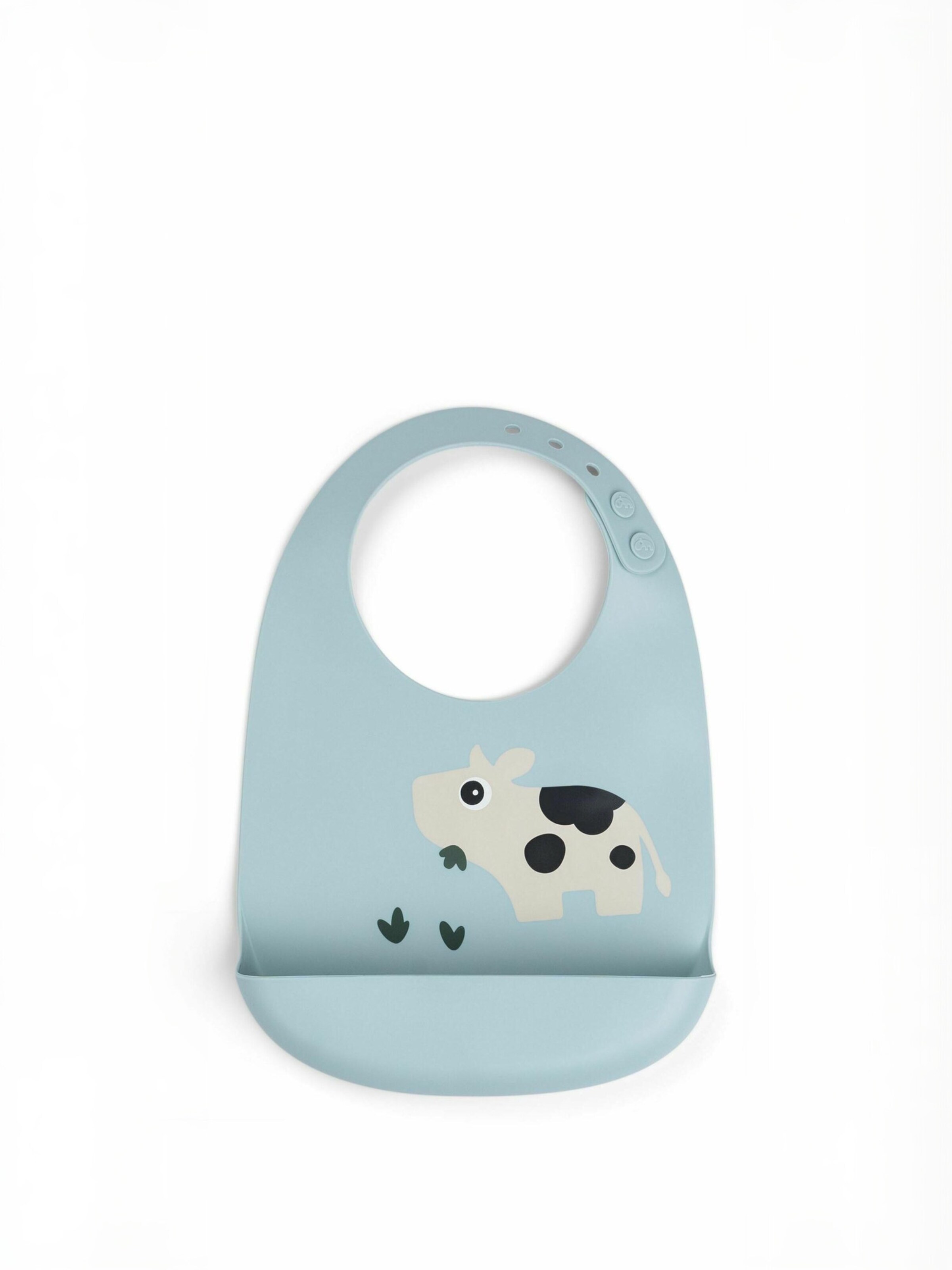 Done by Deer - Babete ' Tiny farm ' em azul: frente