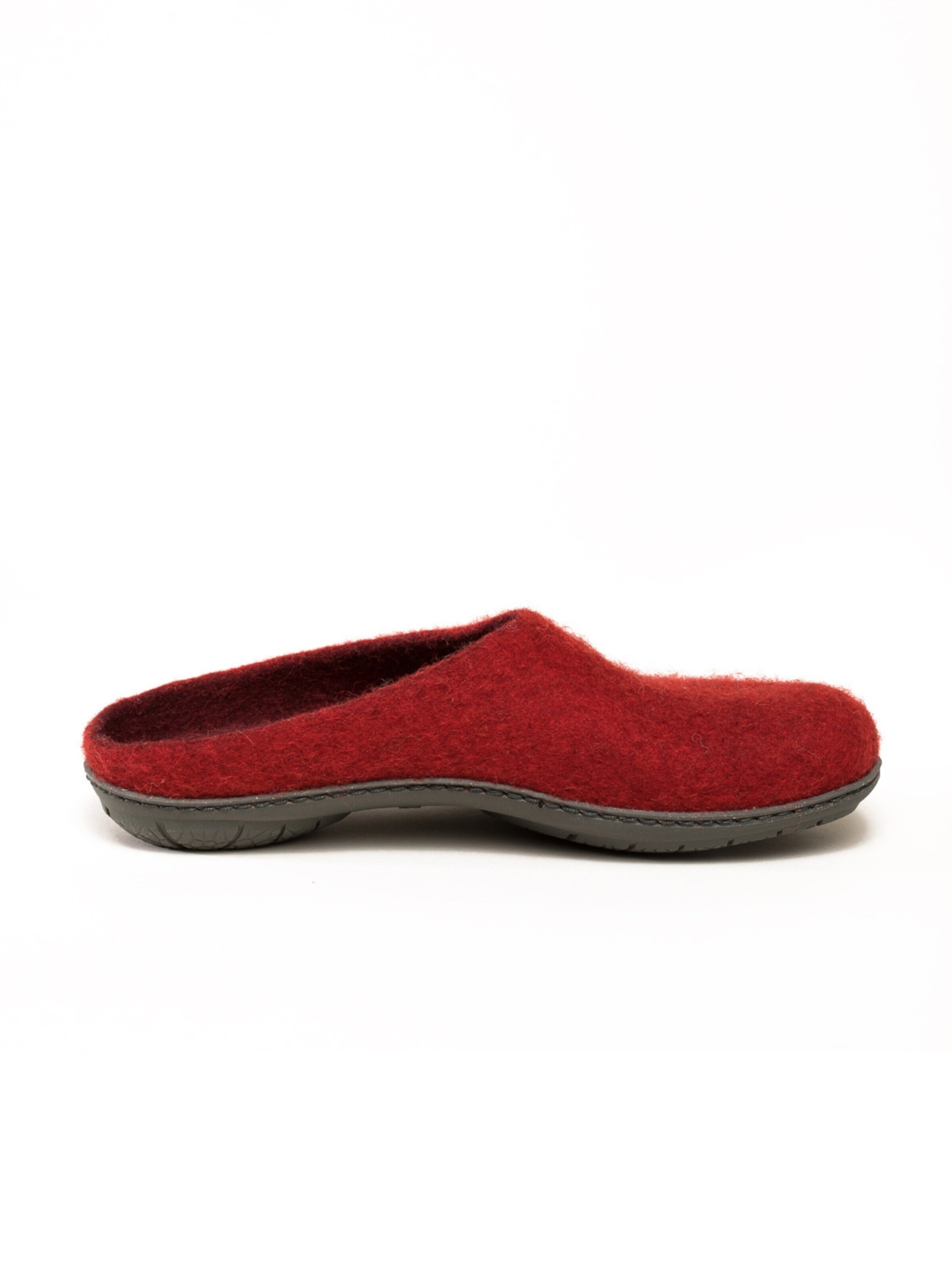 MagicFelt Slippers 'Filzpantoffel Magicfelt 736' in Red