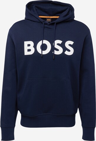 BOSS - Sweatshirt em azul: frente