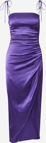 purpurinė PATRIZIA PEPE Kokteilinė suknelė: priekis