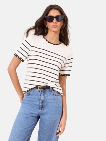 T-shirt Lipsy en blanc : devant