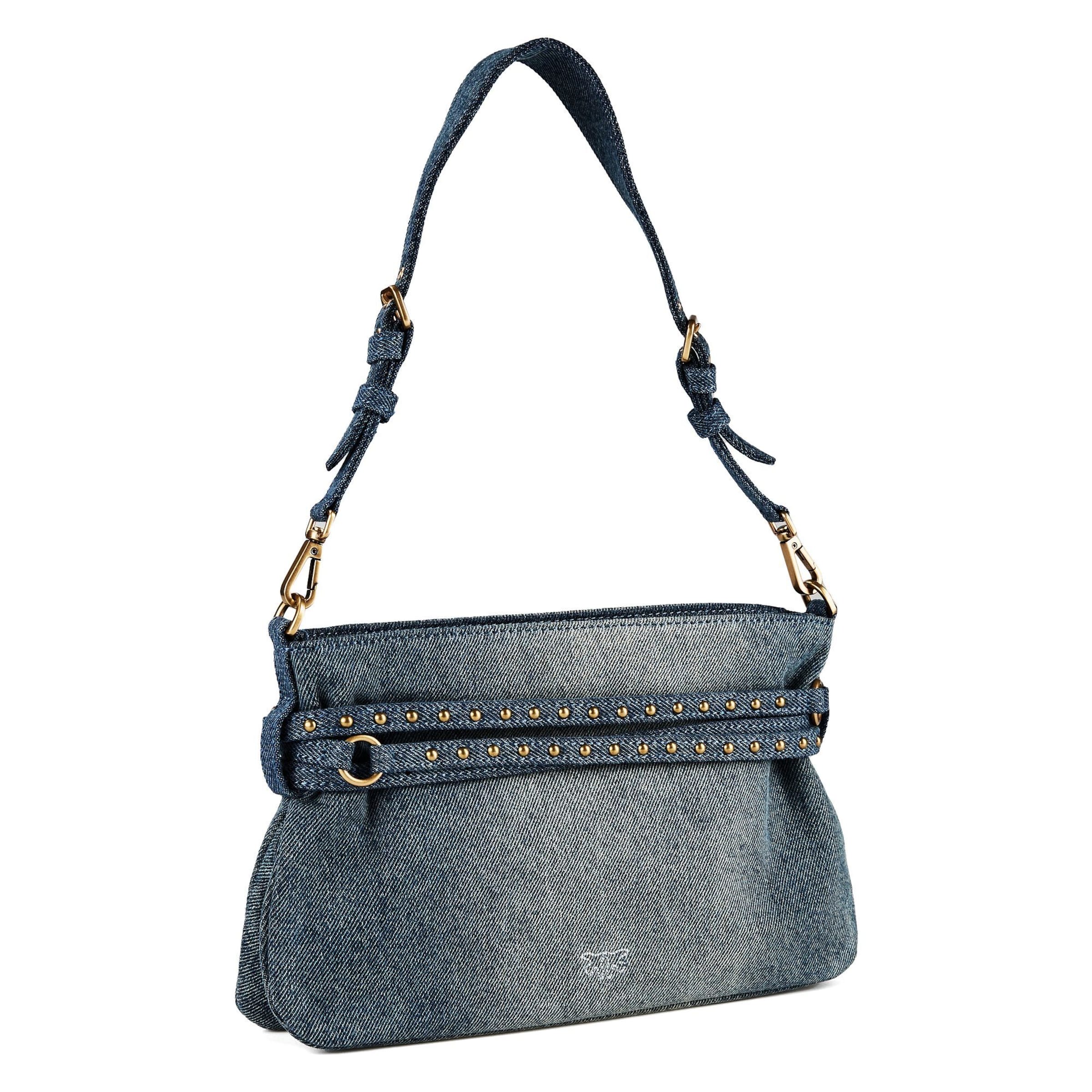 Borsa a spalla di PINKO in blu