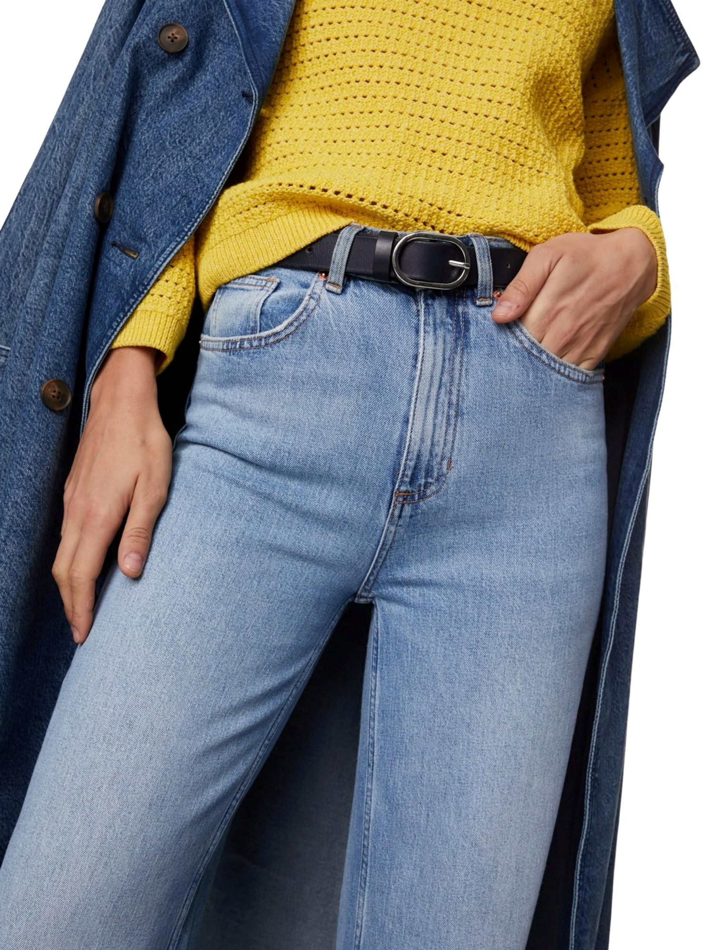 Marks & Spencer Wide leg Jeans in Blue