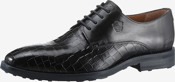 MELVIN & HAMILTON Lace-Up Shoes in Black: front