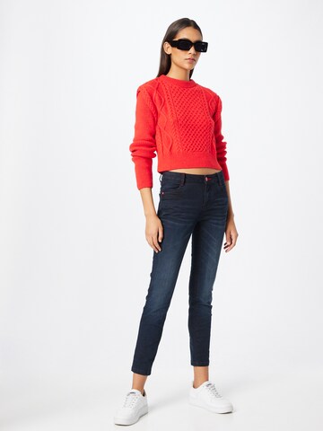 Skinny Jeans 'DA:NA' de la Soccx pe albastru