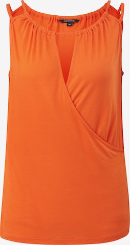 COMMA Top in Oranje: voorkant