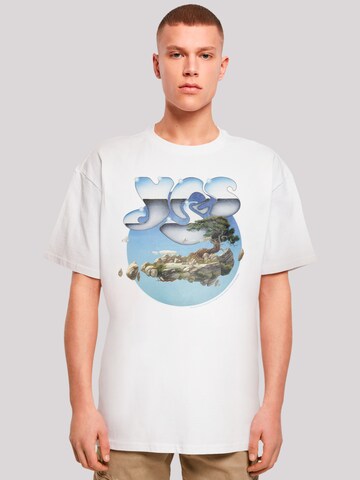 F4NT4STIC Shirt 'YES Chrome Island' in Wit