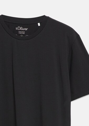 s.Oliver Shirt in Zwart