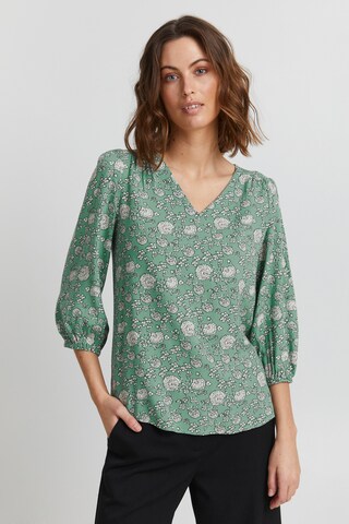 Fransa Blouse in Groen: voorkant