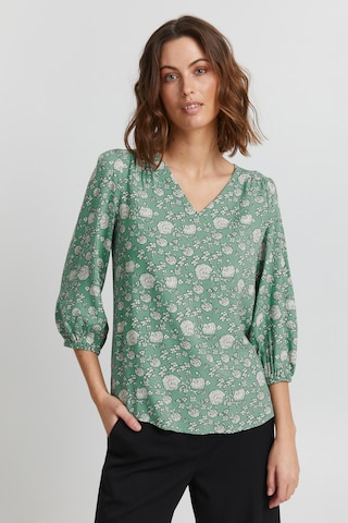 Fransa Blouse in Groen: voorkant