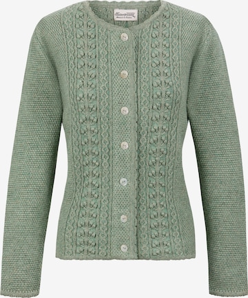 STOCKERPOINT Trachtenstrickjacke 'Mabella' in Grün: Vorderseite