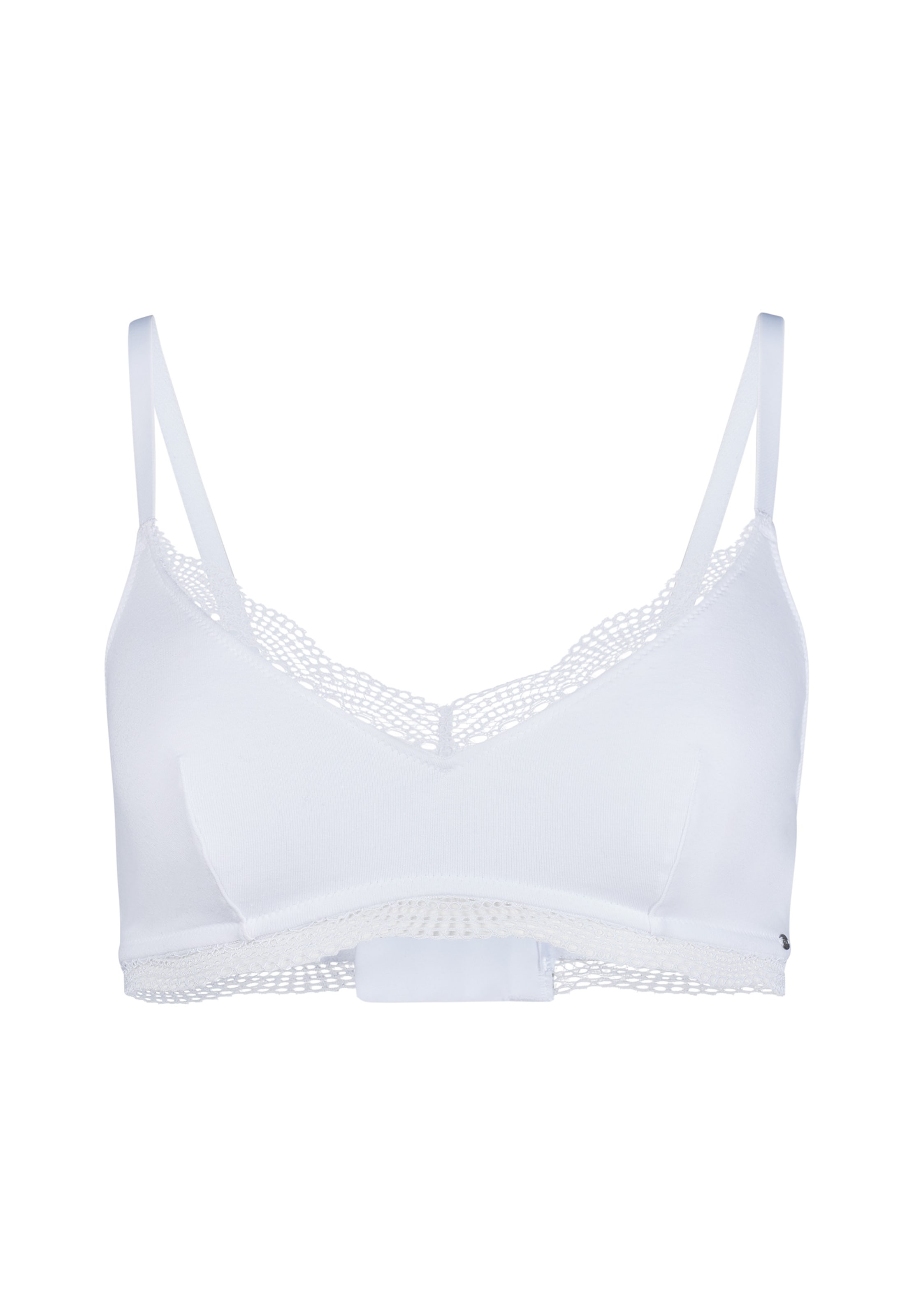 Skiny Korzetová Podprsenka – bílá: přední strana