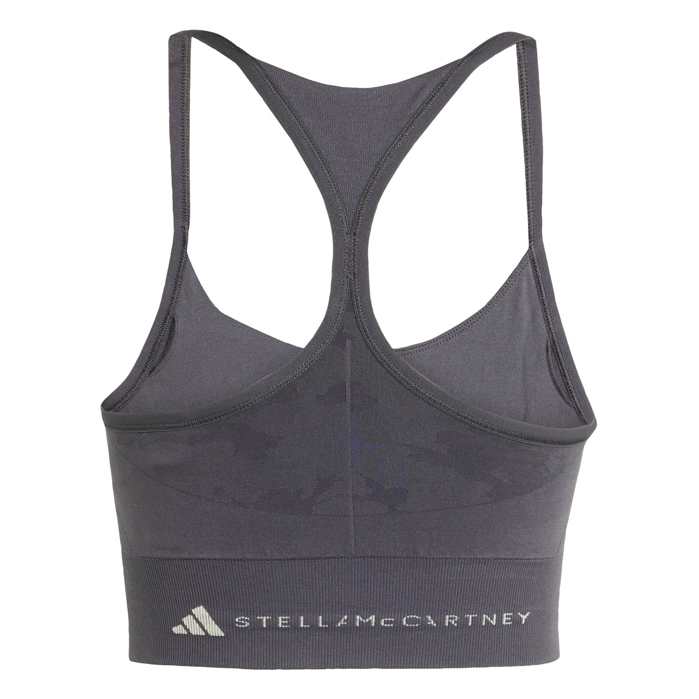 Bustieră Sutien sport 'TrueStrength' de la ADIDAS BY STELLA MCCARTNEY pe gri