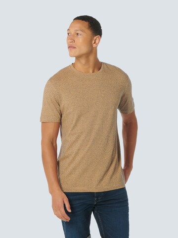 T-Shirt No Excess en beige : devant