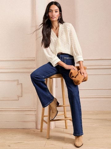 love & roses Bluse in Beige