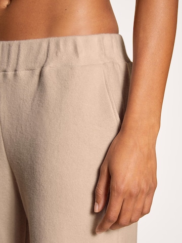 CALIDA Pajama pants 'The Home Hub' in Beige