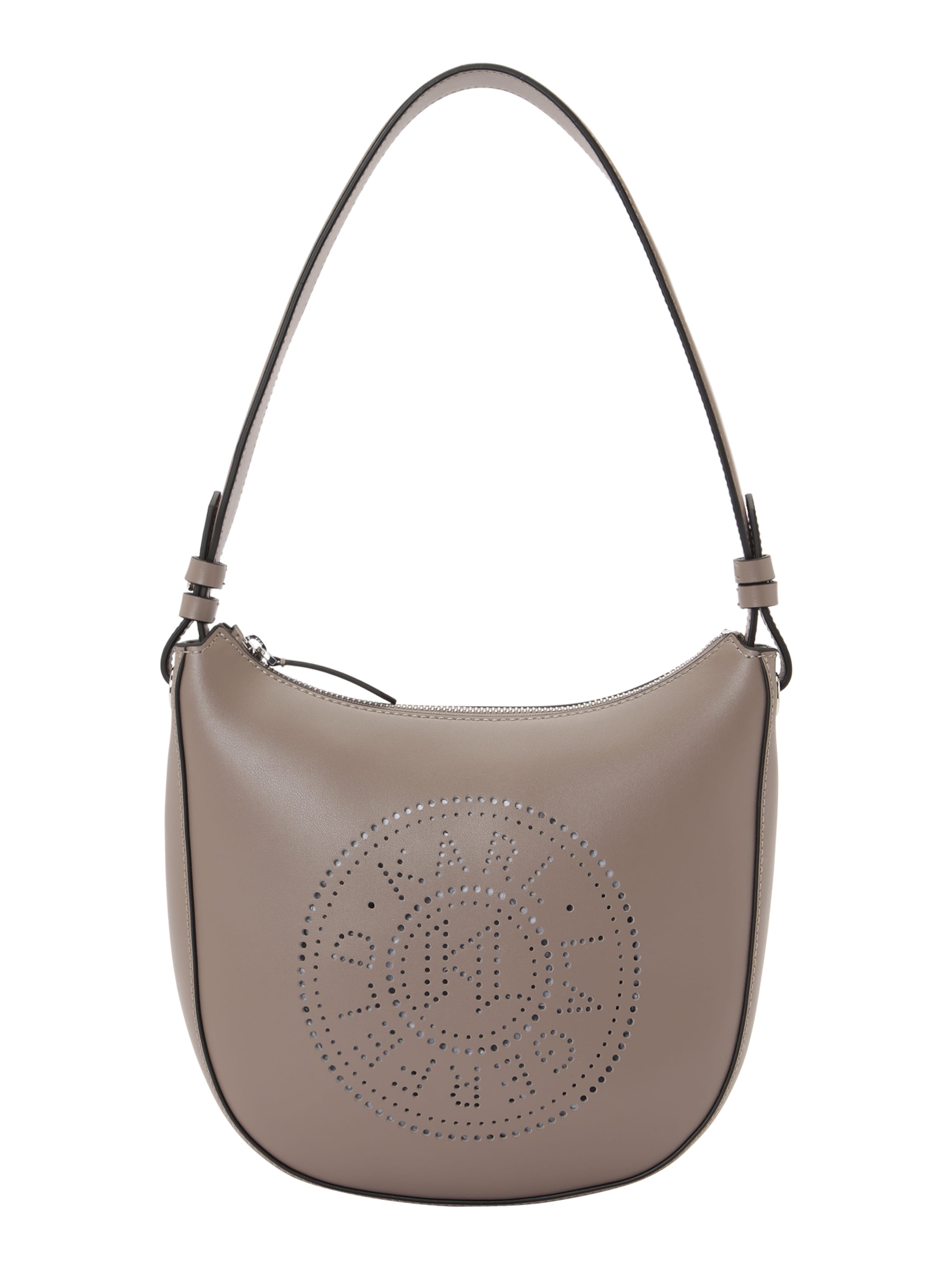 Karl Lagerfeld Чанта за през рамо в сиво: отпред