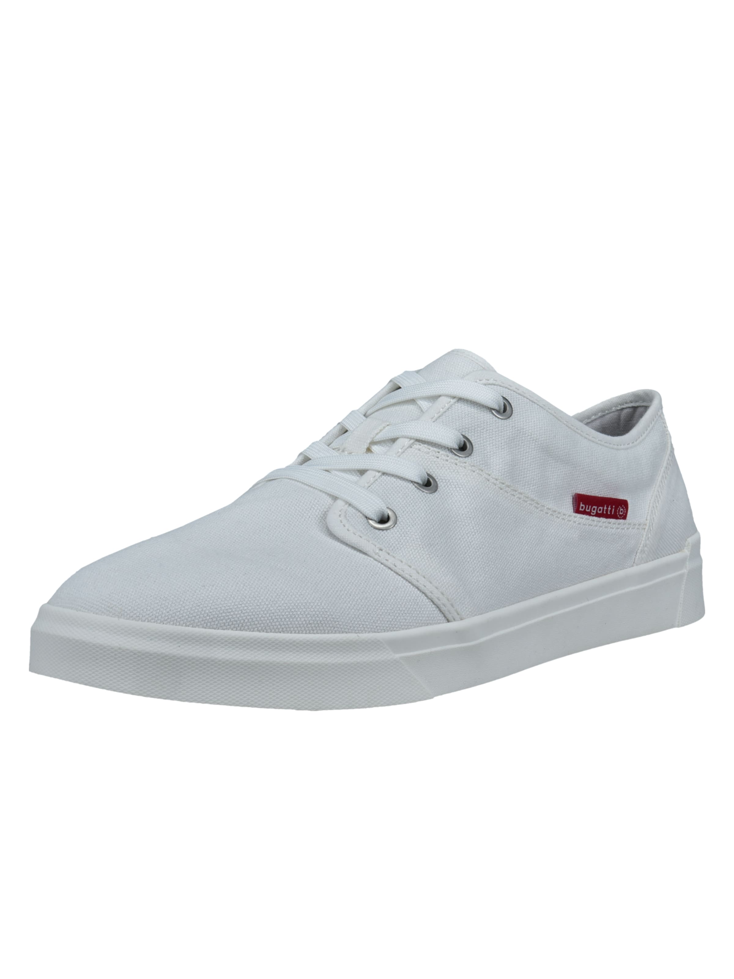 bugatti - Zapatillas deportivas bajas en blanco: frente