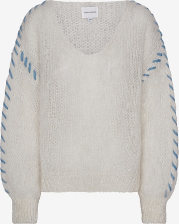 americandreams Sweater 'Milana' in White: front