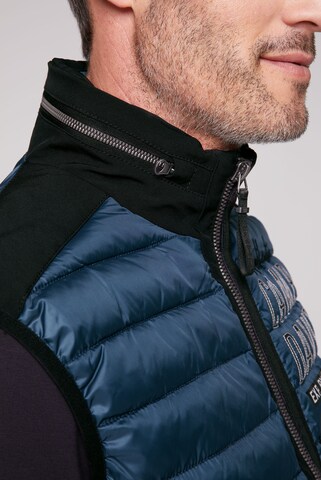 CAMP DAVID Bodywarmer in Blauw