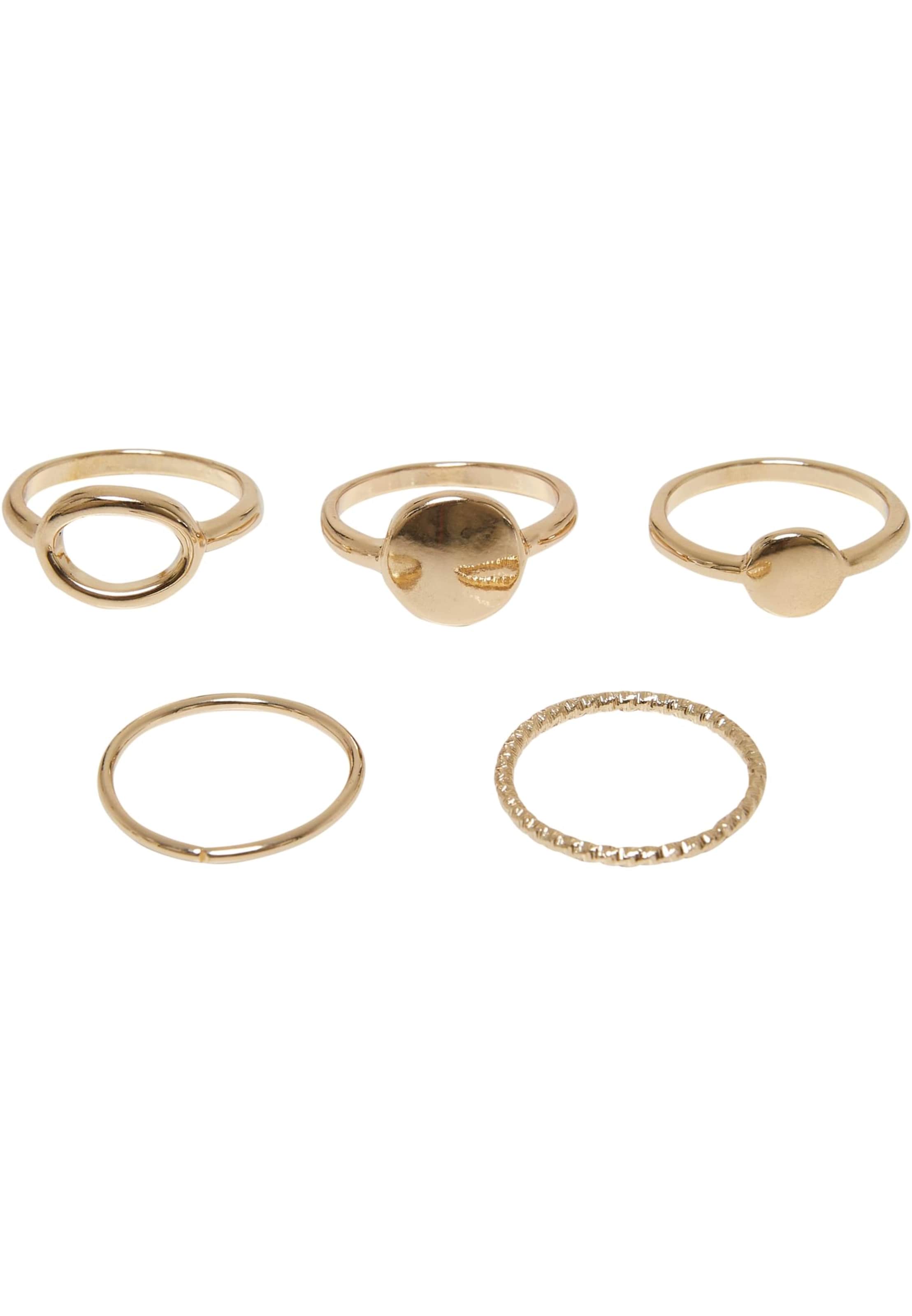 Urban Classics Ring in Gold: Vorderseite
