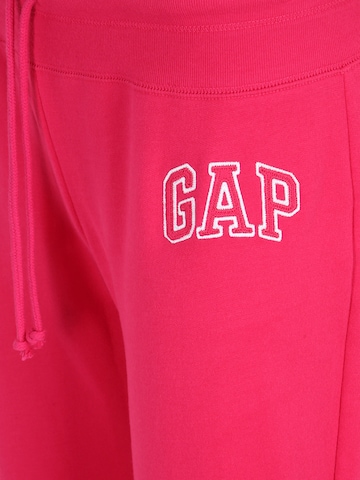 Tapered Pantaloni de la Gap Petite pe roz