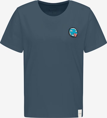 SOMWR Shirt 'ACTIVIST TEE' in Blau: predná strana
