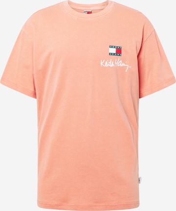 Tommy Jeans Shirt in Orange: front