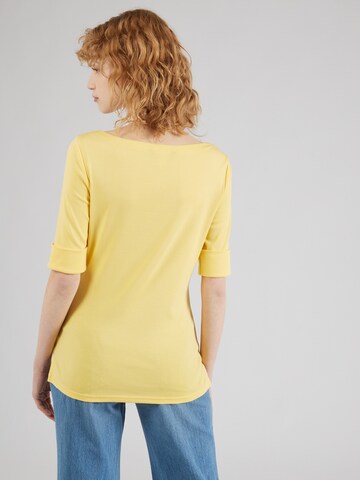 Lauren Ralph Lauren T-Shirt 'JUDY' in Gelb
