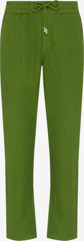 Pantaloni di Vilebrequin in verde: frontale