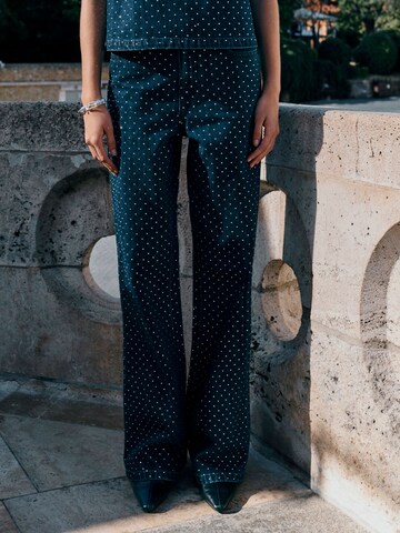 Next Široke hlačnice Kavbojke | modra barva: sprednja stran