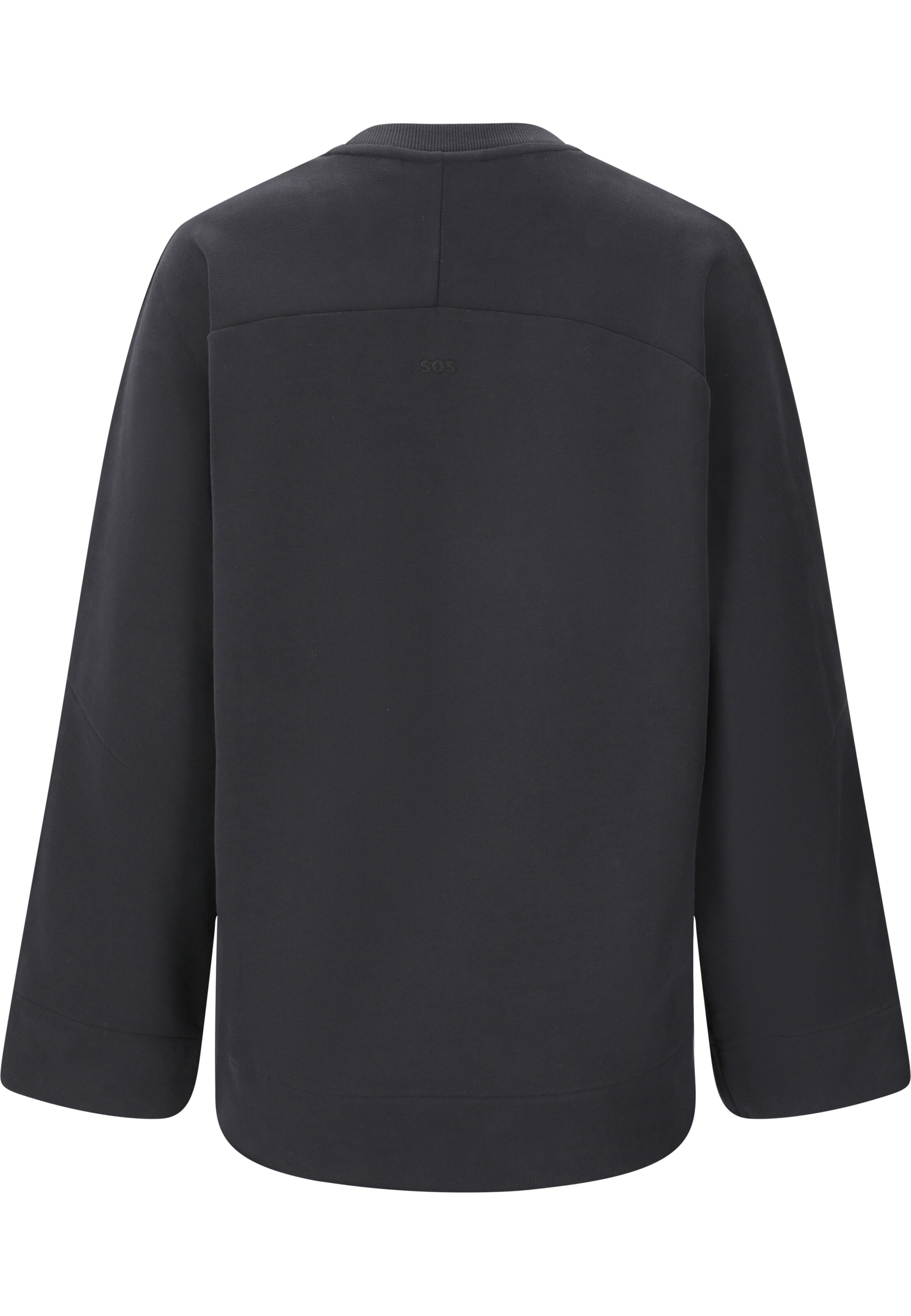 SOS Sweatshirt 'Ramiu' in Schwarz