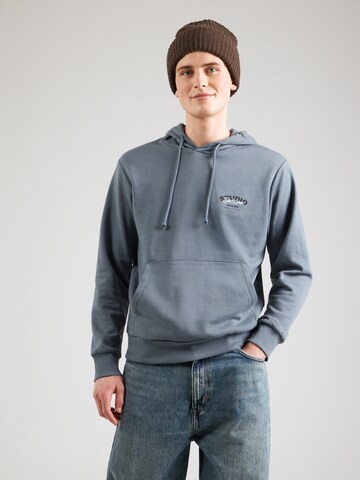 JACK & JONES Свитшот 'JJYUKI' в Синий: спереди