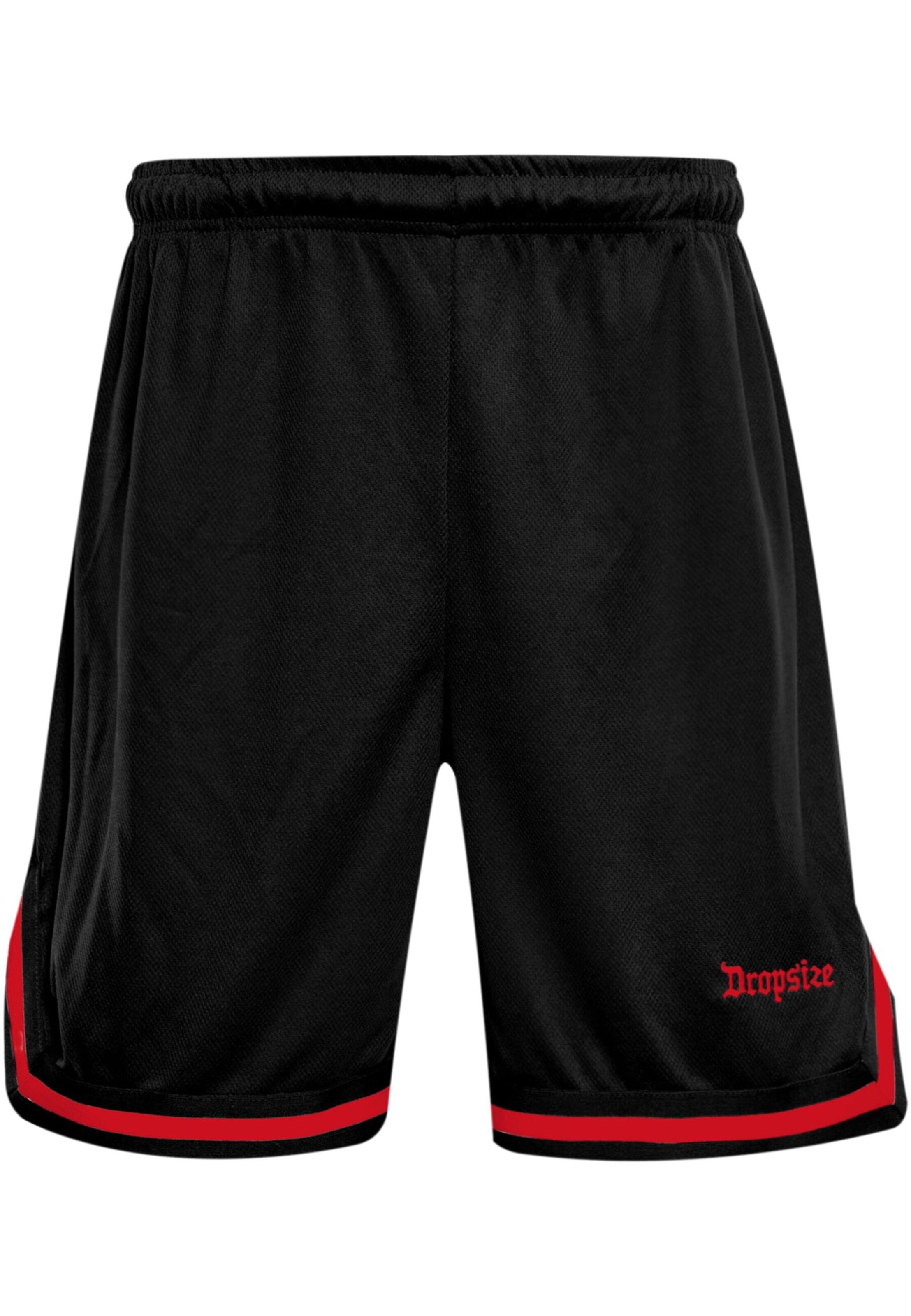 regular Pantaloni di Dropsize in nero: frontale