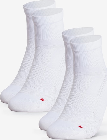Occulto Athletic Socks 'Thomas' in White: front