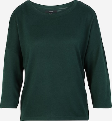 VERO MODA Пуловер 'OLIVIA' в зелено: отпред