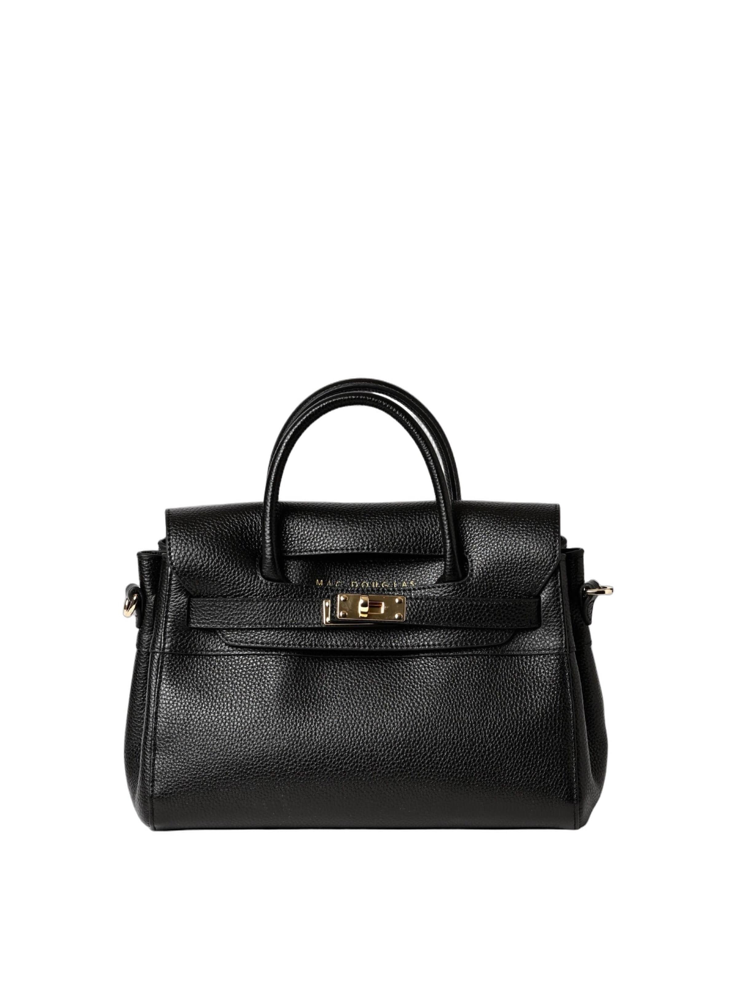 MAC DOUGLAS Handtasche 'Alba'‌ in Schwarz: Vorderseite