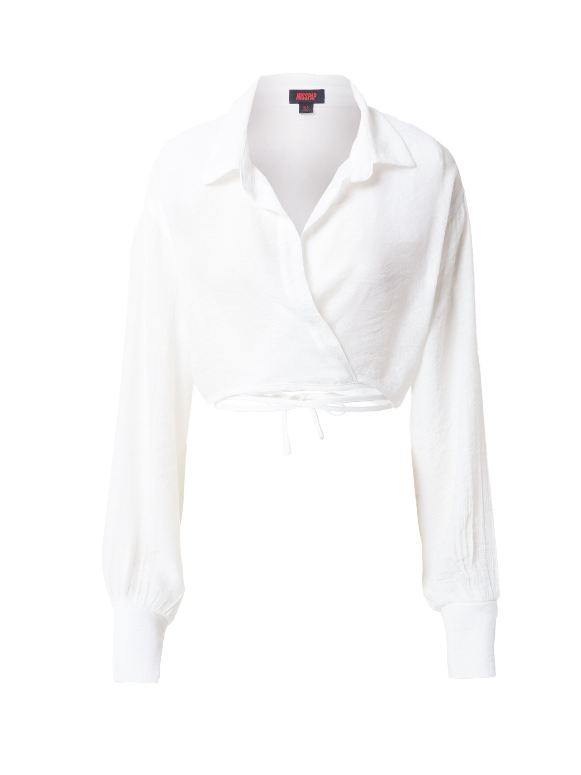 Chemisier Misspap en blanc : devant