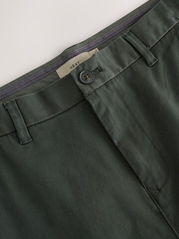 Regular Pantalon chino Next en vert : devant