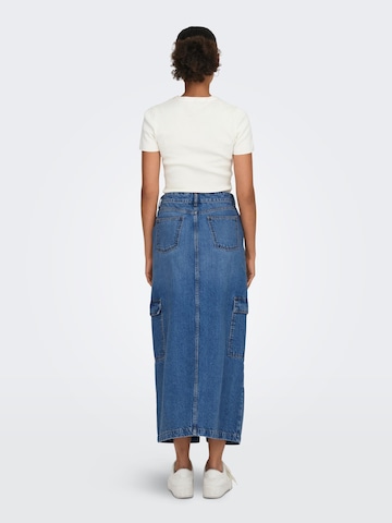 ONLY Skirt 'LOREL' in Blue
