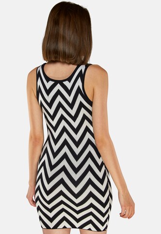 TOOche Kurzes Strickkleid 'ZigZag' in Grau