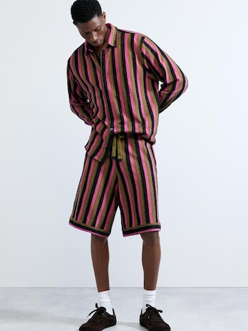 Coupe regular Chemise Desigual en mélange de couleurs