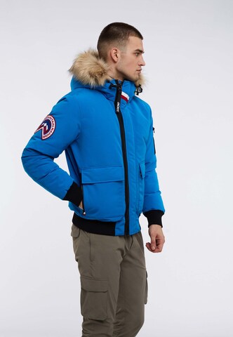 JACK1T Winterjacke  ' Neo Mountain' in Blau