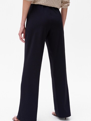Blue Shadow Regular Pants in Black