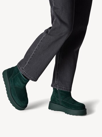 Tamaris Boots in Green: front