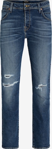 mėlyna JACK & JONES Standartinis Džinsai ' JJIMIKE JJFOX': priekis